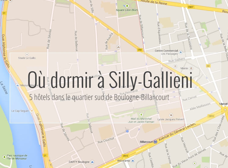 5 hôtels dans le quartier de Silly-Gallieni