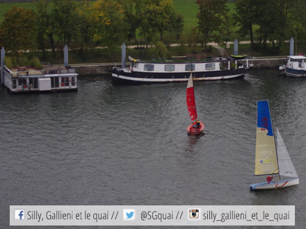 Voiles en Seine 2015 @Silly, Gallieni et le quai