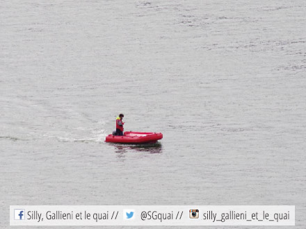 Bateaux sur Seine : Il y a du monde sur la Seine à Boulogne-Billancourt @Silly, Gallieni et le quai